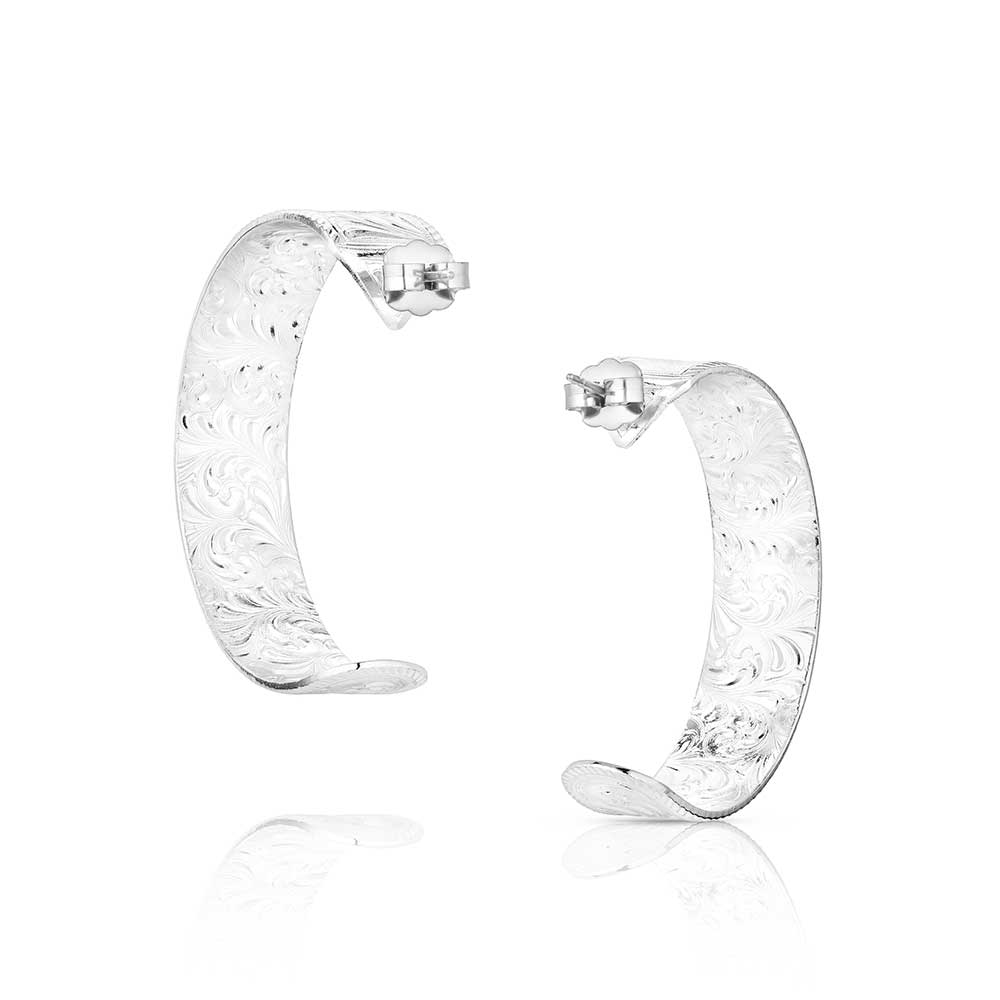 Montana Silversmith Out West Hoop Earrings