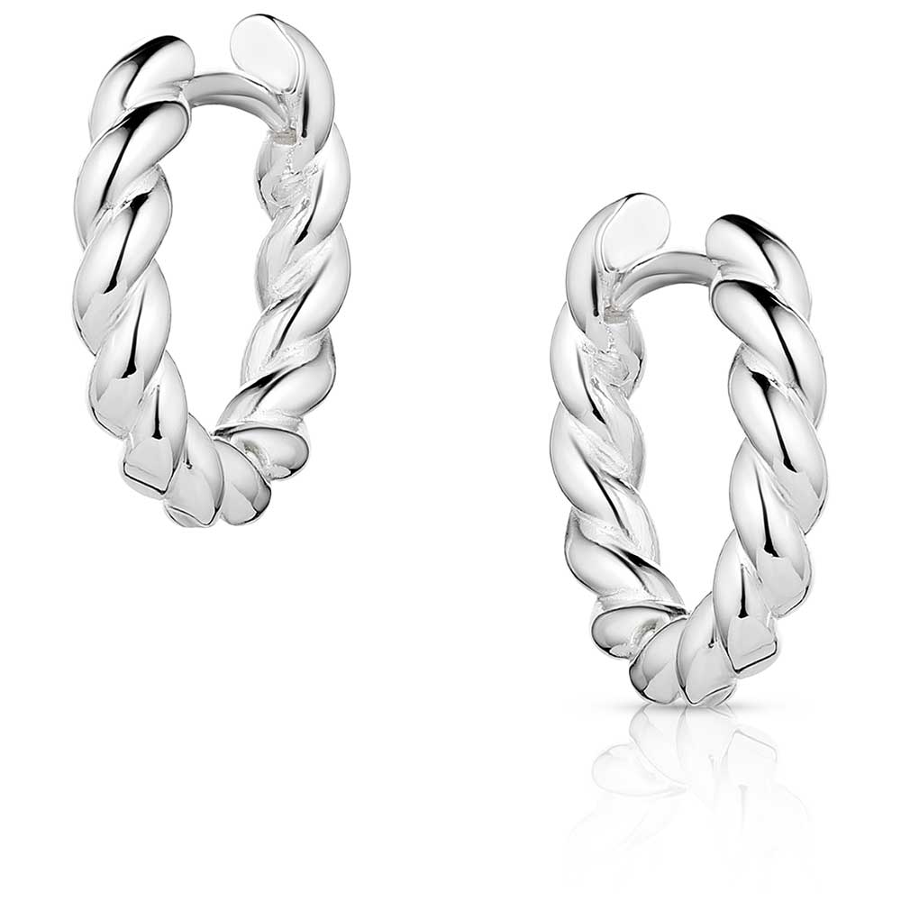 Montana Silversmith Braided Elegance Hoop Earrings
