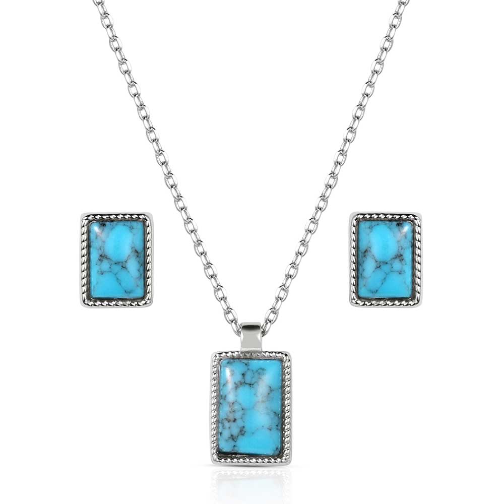 Montana Silversmith Rio River Blue Jewelry Set