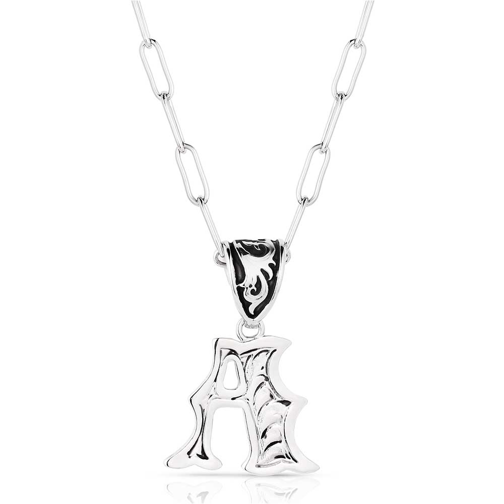 Montana Silversmith Western Initial Necklace