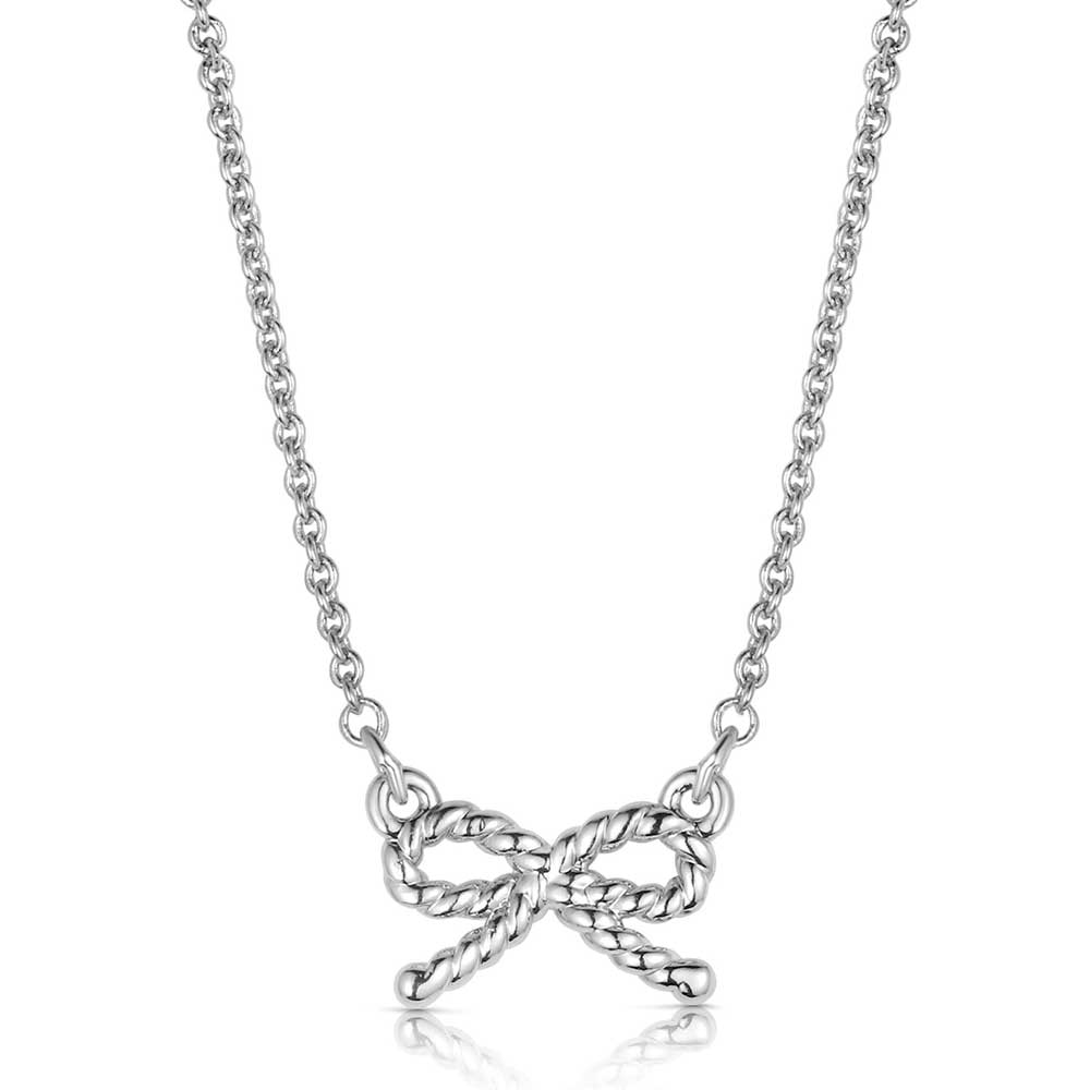 Montana Silversmith Cowgirls Bow Necklace