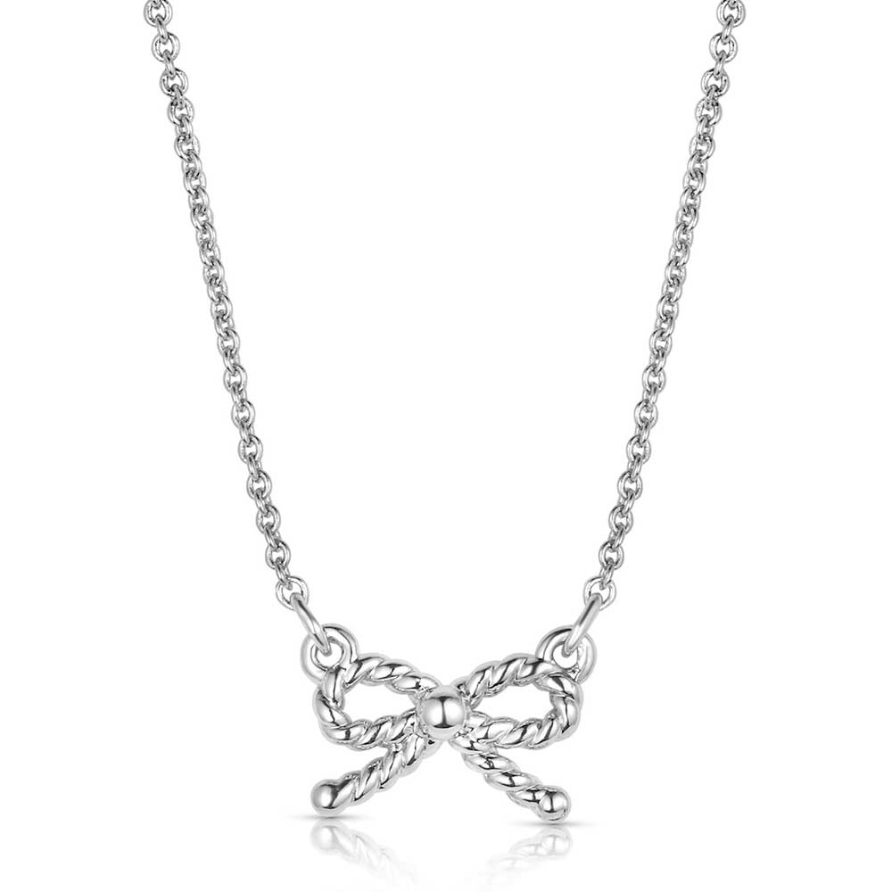 Montana Silversmith Cowgirls Bow Necklace