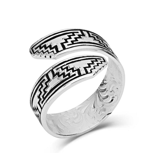 Montana Silversmith Southwestern Escape Wrap Ring - One Size