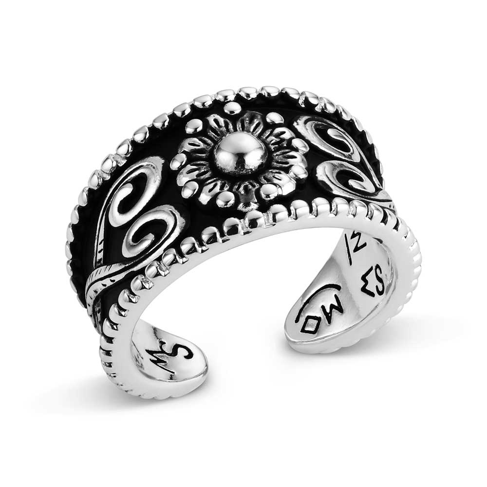 Montana Silversmith Blooming Scroll Ring