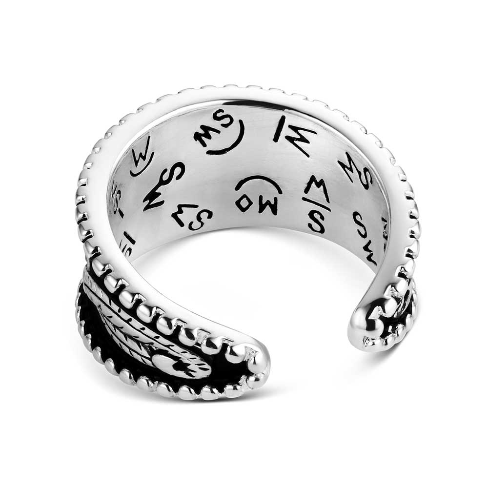 Montana Silversmith Blooming Scroll Ring