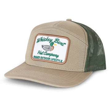 Whiskey Bent Mallard Patch Ball Cap