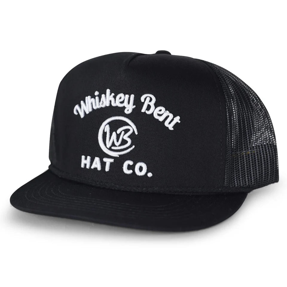 Whiskey Bent Johnny Cash Black Ball Cap