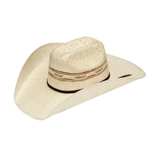 Twister Two Tone Bangora Straw Cowboy Hat