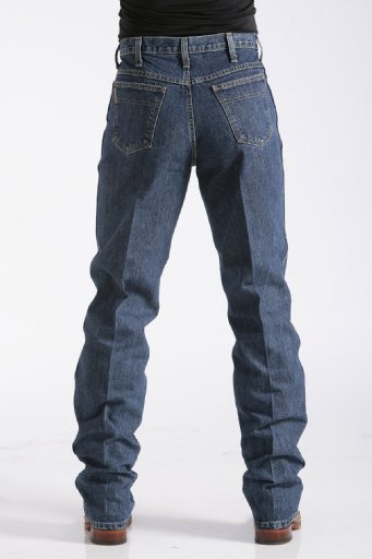 Cinch Men's Green Label Relaxed Fit Dark Wash Jeans