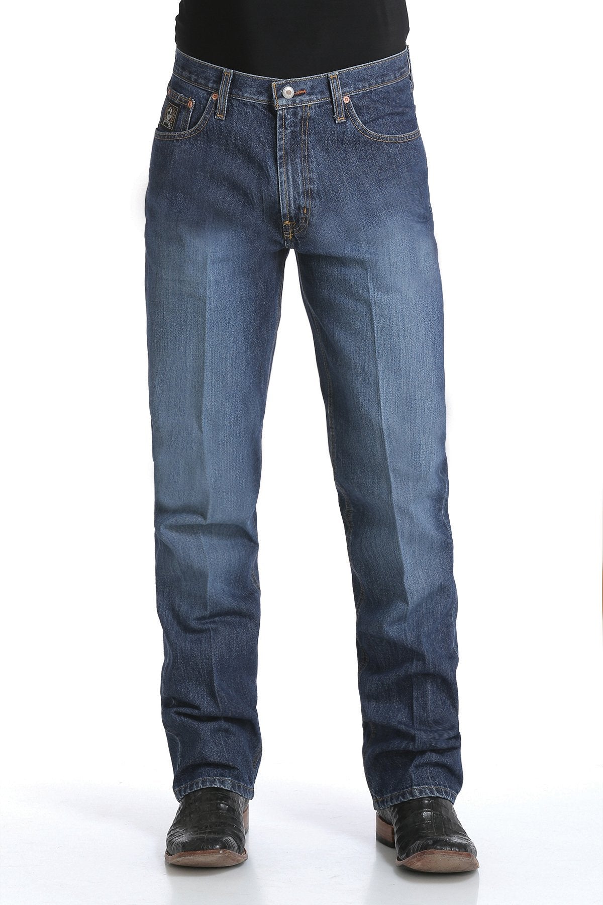 Cinch Men's Jeans - Black Label Loose Dark Wash