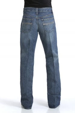 Cinch Men's Relaxed Fit Carter Medium Stone Jeans