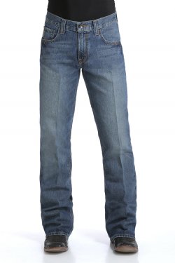 Cinch Men's Relaxed Fit Carter Medium Stone Jeans