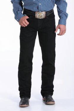 Cinch Men's Silver Label Black Jeans