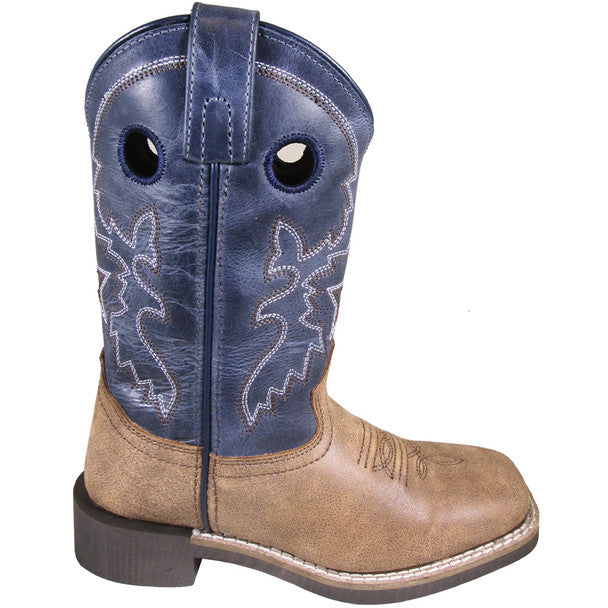 Smoky Mountain Boots Youth Canyon Vintage Brown & Vintage Blue
