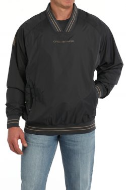 Cinch Men's Vintage Nylon Pullover - Charcoal