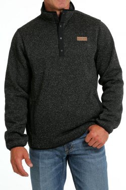 Cinch Men's Pullover Sweater - Charcoal