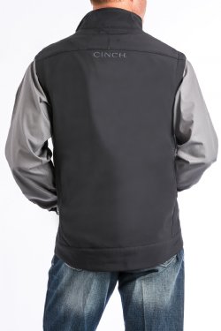 Cinch Men's Black Bonded Vest