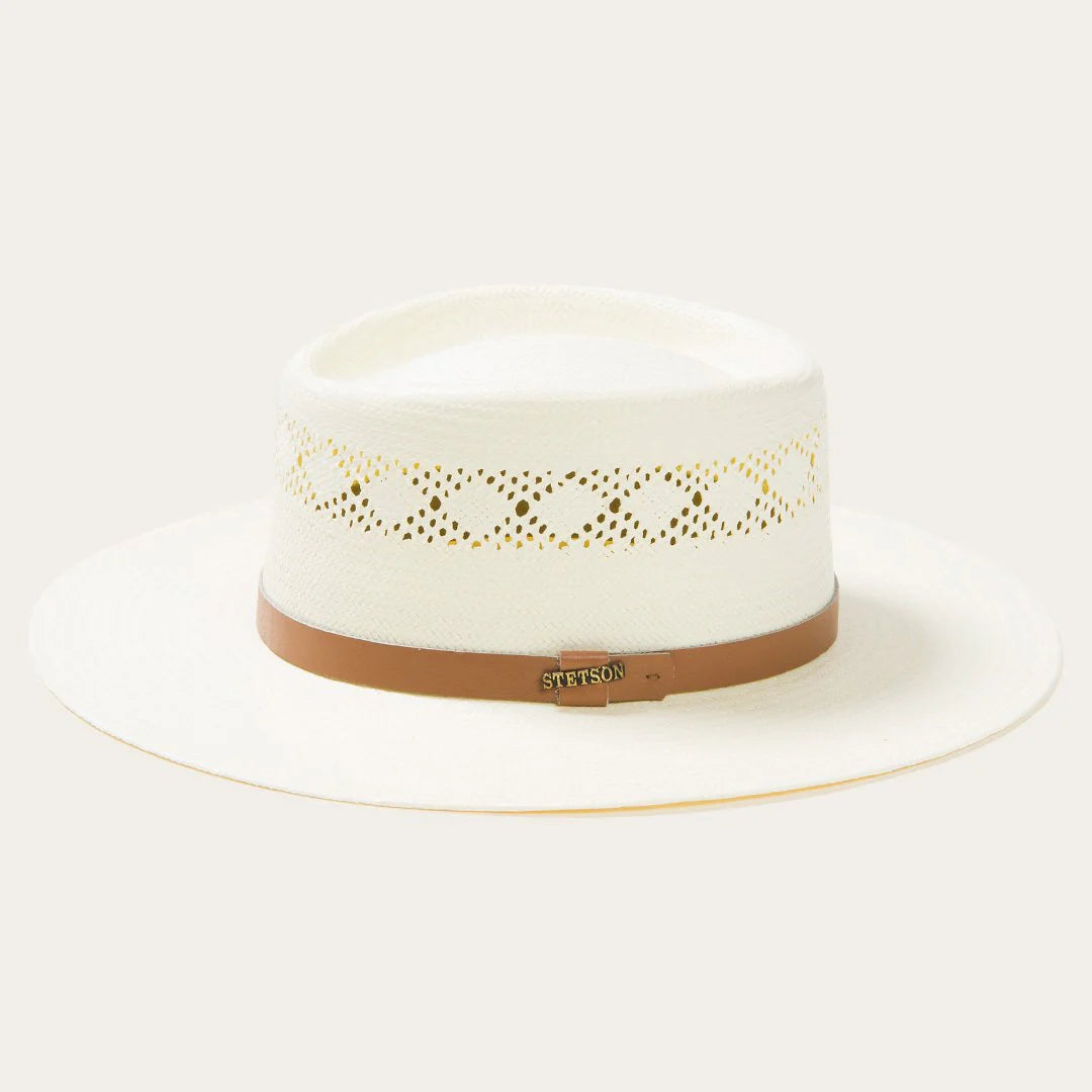 Stetson Straw Hat Brentwood Vented