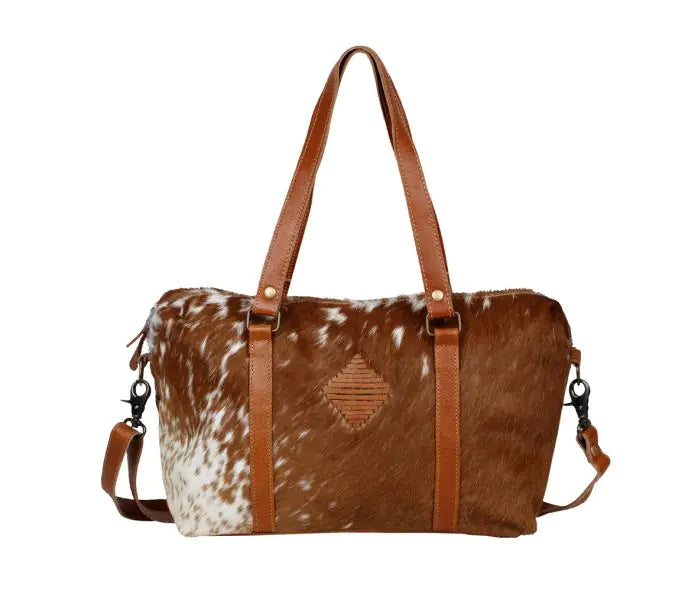 Myra Bags Leather Lust Mini Duffle Bag