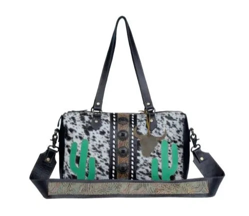 Myra Bags Little Succulents Mini Duffle