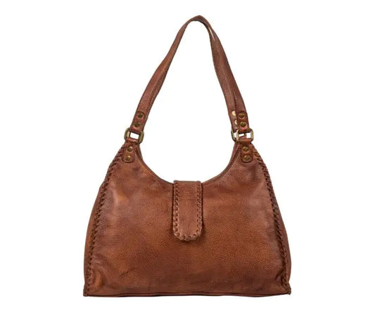 Myra Bags Lobeth Accent Leather Bag