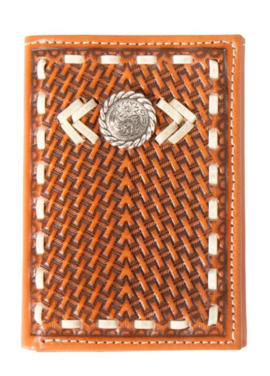 Nocona Lace Trifold Wallet