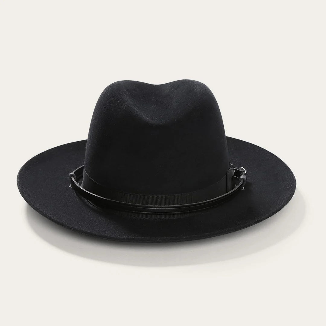 Stetson Cavalry Black 5X Fur Felt Hat