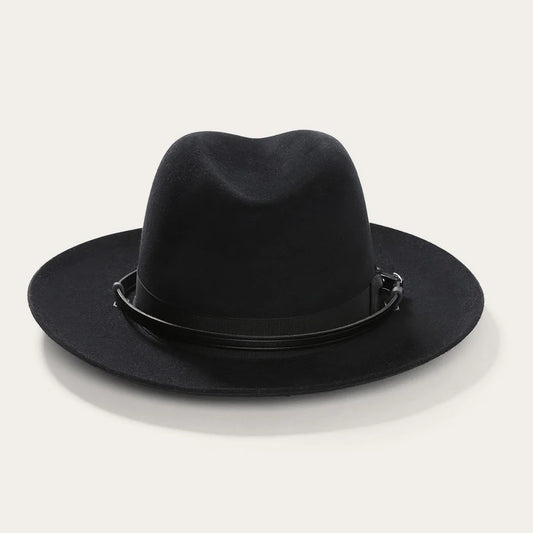 Stetson Cavalry Black 5X Fur Felt Hat