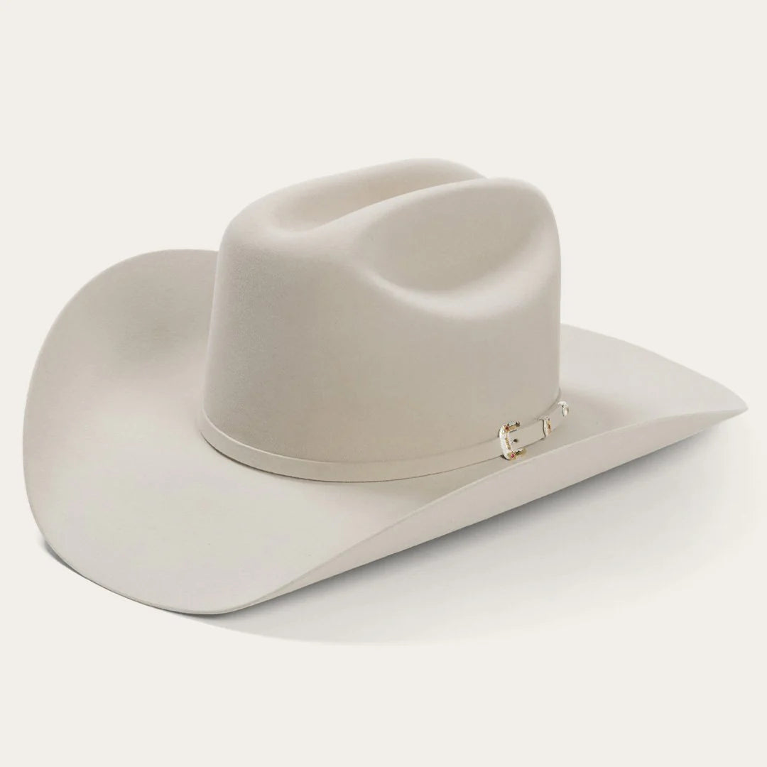 Stetson El Patron 30X Premier Silverbelly Cowboy Felt Hat