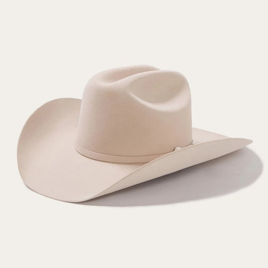 Stetson 10X Felt Hat Shasta Silverbelly