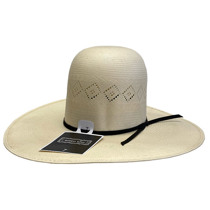 Rodeo King Straw Hat - 25X Open Crown 24 K