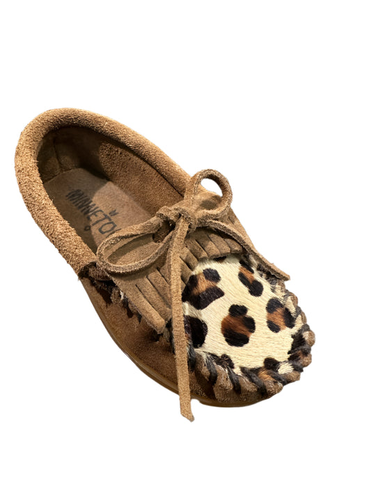 Minnetonka Children's Cheetah Moccasin