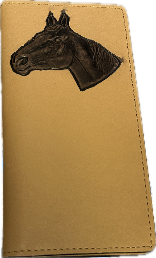 Salt City Long Brown Horse Head Wallet