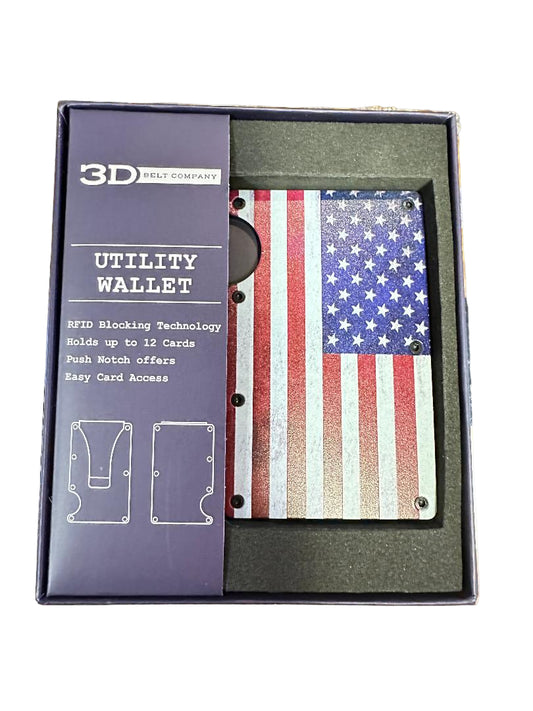 3-D Utility Wallet Flag Smart Style