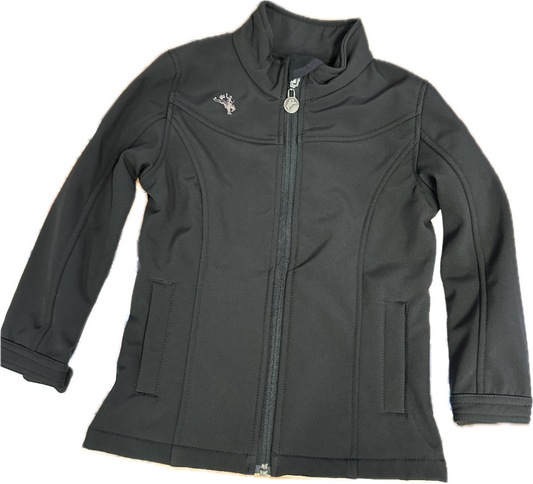 Wyoming Traders Children's Softshell Black Jacket