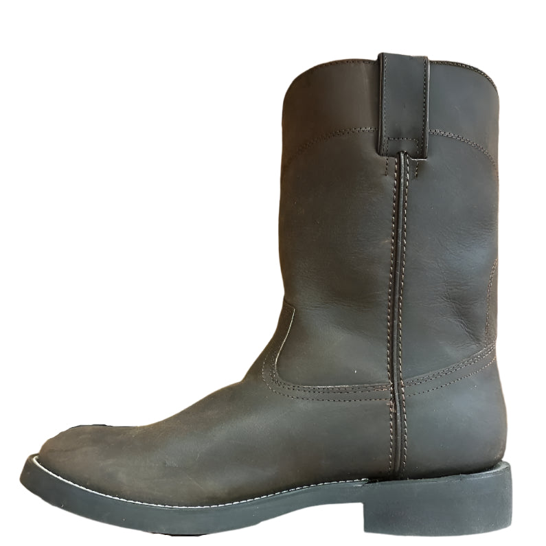 Rugged Country Men's Boots -  Dark Brown Roper