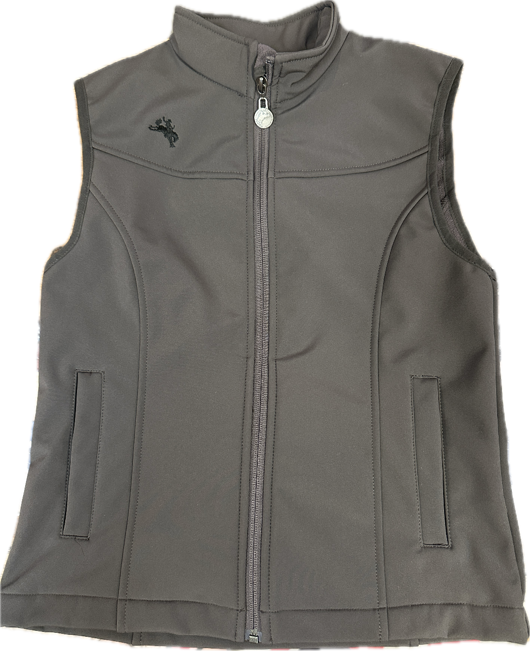 Wyoming Traders Children's Softshell Grey Vest