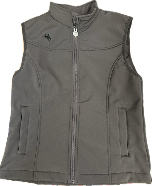 Wyoming Traders Children's Softshell Grey Vest