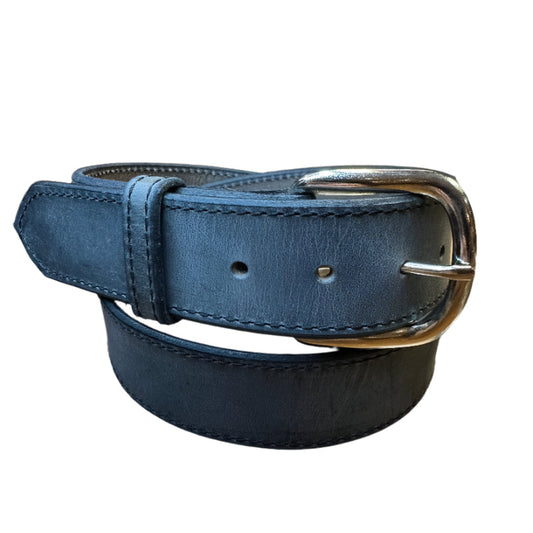 Visalia Charcoal Plain Belt - 1 1/2"