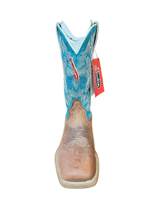 Justin Boots Women's Ashtyn Cedar Brown Goat Boot