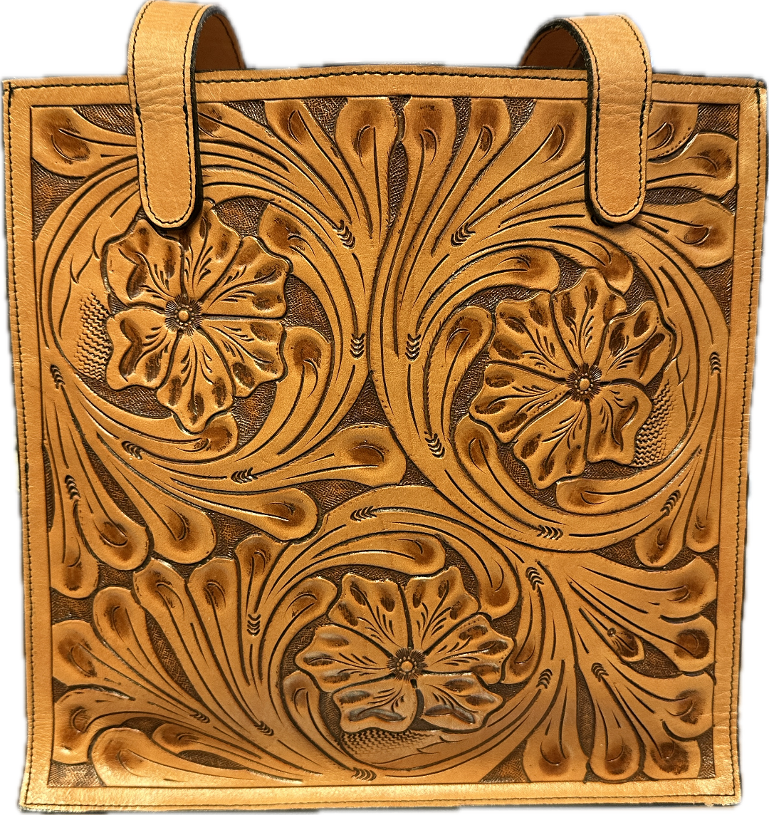 Austin Accent Hand-Tooled Concealed Carry Bag