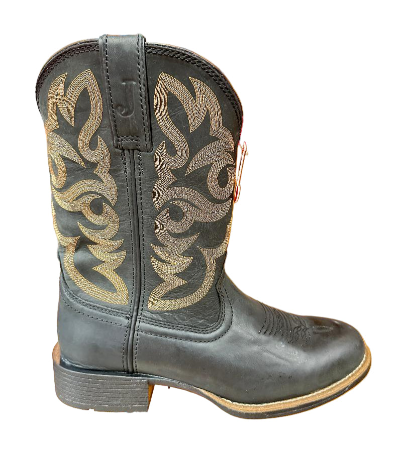 Justin Boots Men's Jasper Black Goat Boot