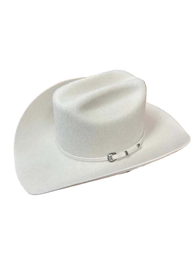 Serratelli Hats Cody 3X Wool Hat in Bone and 4" Brim