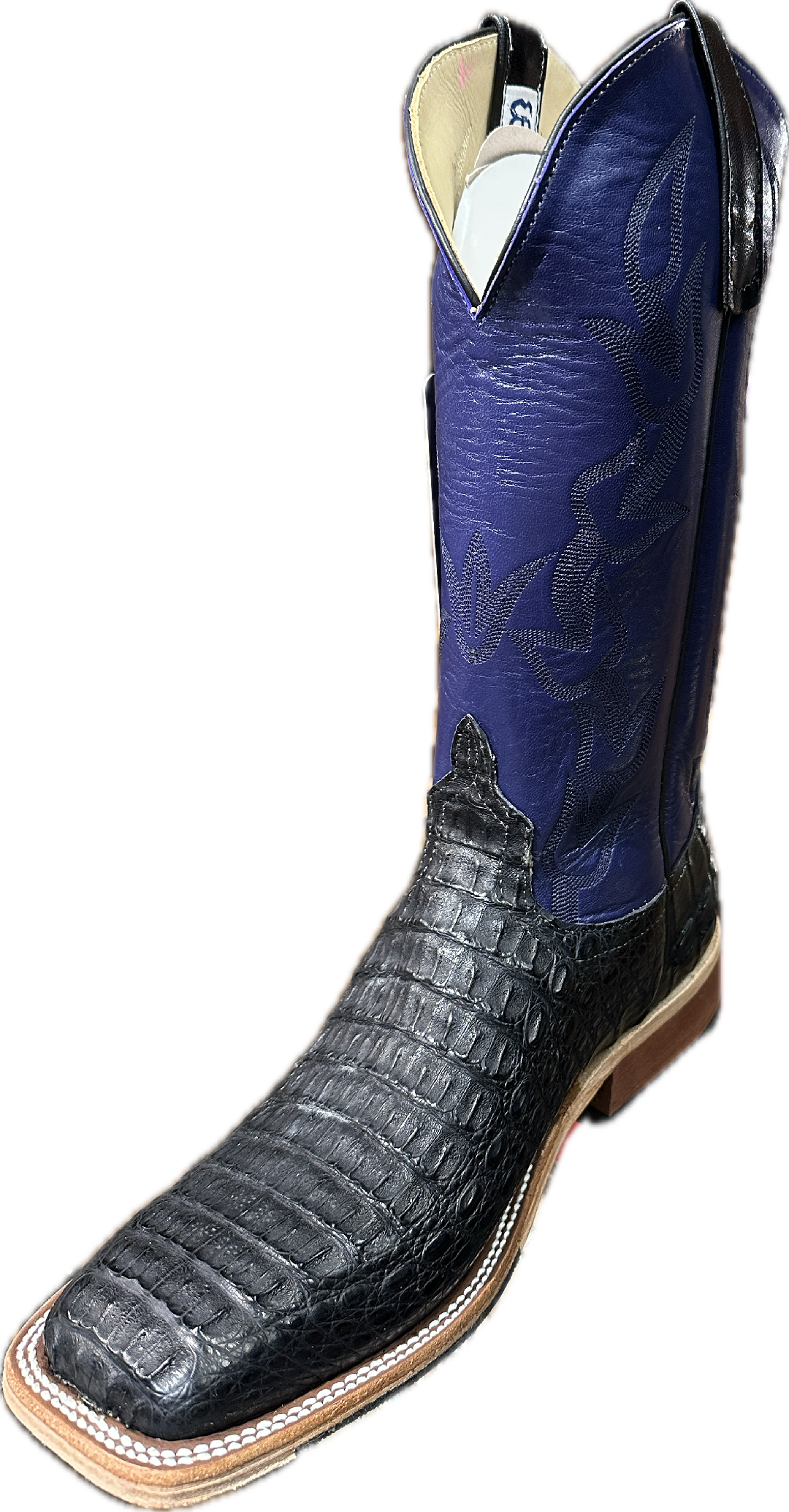 Anderson Bean Custom Caiman Hornback Boots