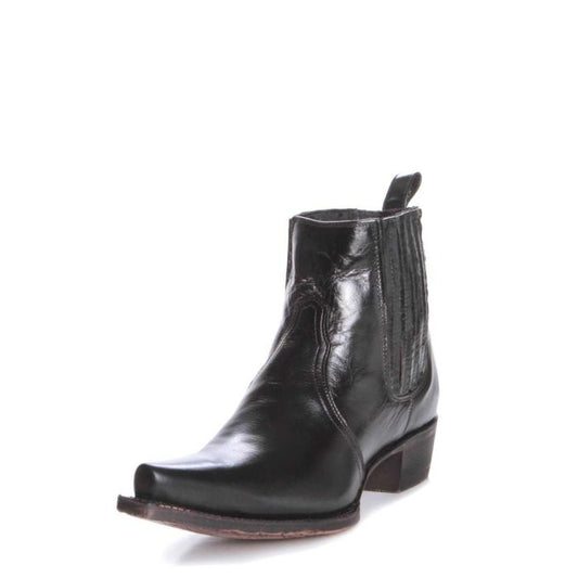 Tony Lama Women's Vaquero Black Ankle Boots