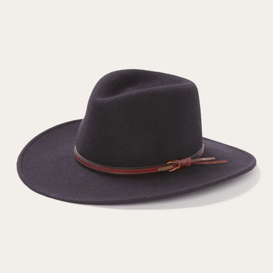 Stetson Crushable Bozeman Hat Black