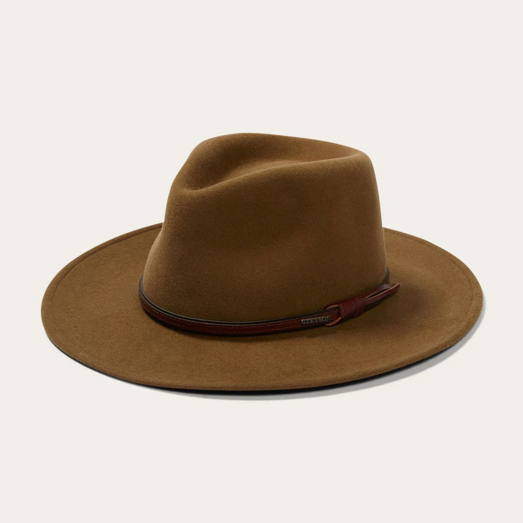 Stetson Crushable Bozeman Hat Brown