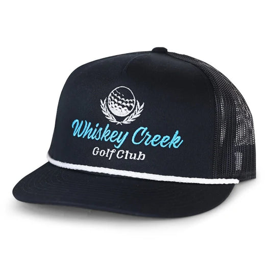 Whiskey Bent Whiskey Creek Black Ball Cap