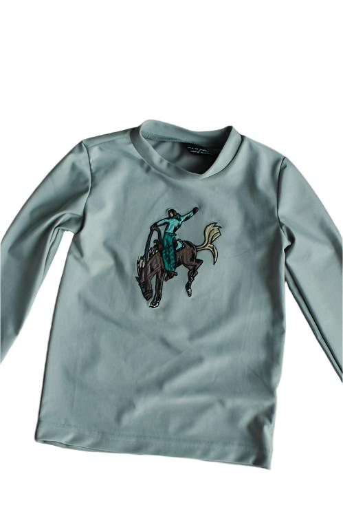 2 Fly Co. Children's Shirts - Beach Bucks Long Sleeve Kid Sunblock